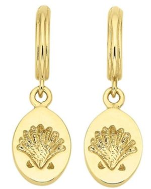 Zoe & Morgan Secret Society Of Shell Lovers Earrings - Metallic