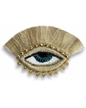 VETKA Eye Brooch – Cleopatra's Sight - Green