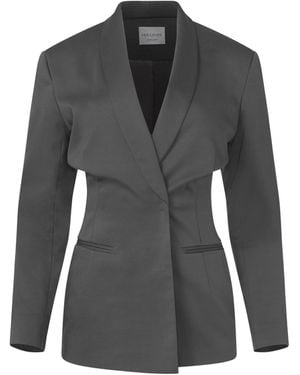 HER CIPHER Matisse Blazer- Poppyseed - Gray