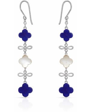 Inari Jewellery Pulut Tai Tai Long Earring - White