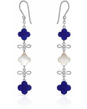 Inari Jewellery Pulut Tai Tai Long Earring - White