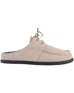 Goodnews Neutrals Kindlin Lace Mule Suede - White