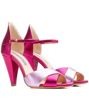 Rosamund Muir London Aurora Metallics Heels - Pink