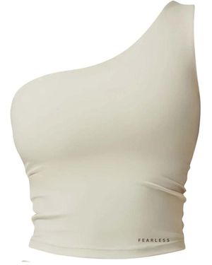 Nr Active One-Sided Aura Top - White