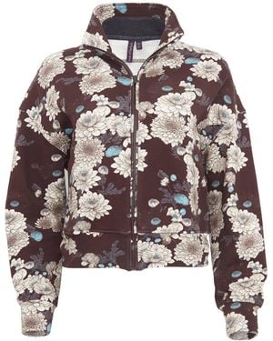 lords of harlech June Serious Floral Jacket - Brown