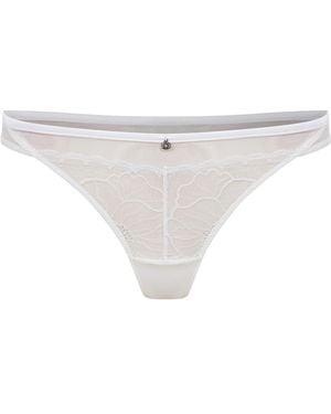 House of Silk Raye Thong - White