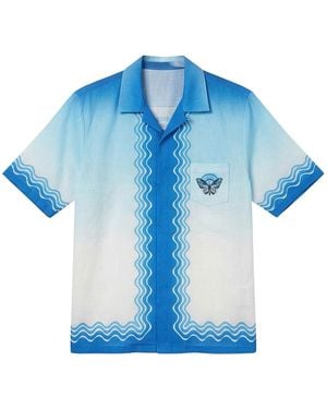 LOVEIST STORE Laguna Wave Shirt - Blue