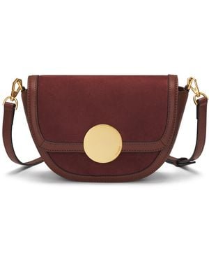 orYANY Lottie Eco Suede Crossbody Toffee Tan - Purple