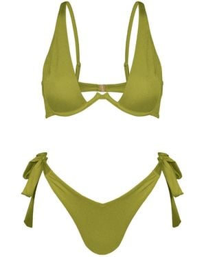 Cherina Beachwear Llc Ella Bikini - Green