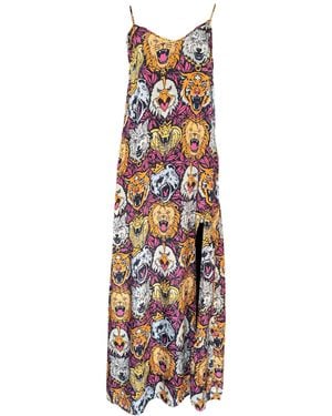 Any Old Iron Born Wild Long Dress - White