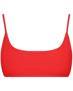 Playaluxe Malibu Bralette Bikini Top - Red