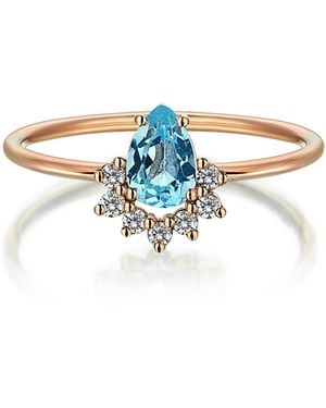 Reis Jewellery Rose Frida Ring - Black