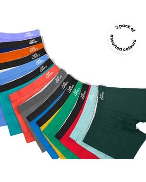 JustWears Super Soft Boxer Briefs Anti-Chafe & No Ride Up Design - Yellow