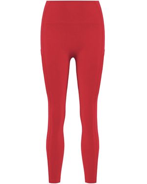 Yes Flâneuse Hope Leggings With Side Mesh Pockets Chinese - Red