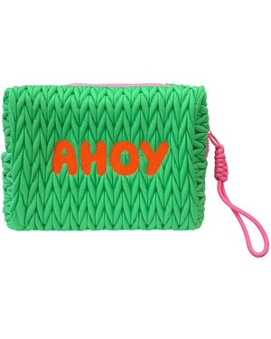 Lilly Loves Ahoy Puffy Travel Bag - Green