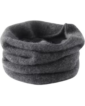My Little Nature Cashmere Thermal Neck Scarf Cashmere Bandana Neck Warmer For Her - Grey