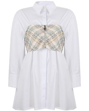 Mirimalist Brick Shirt - White