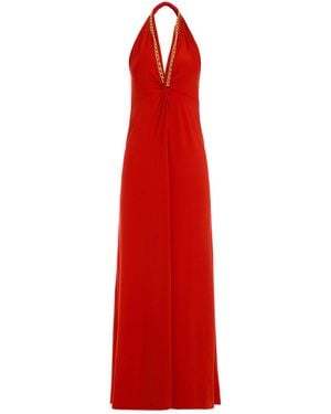N'Onat Galaxy Party Long Dress - Red