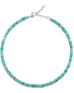 Nialaya Heishi Choker With - Blue