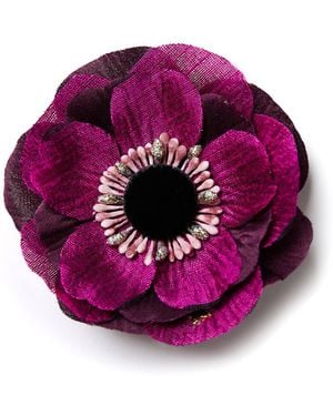 Helena Simon The Anemone Floral Brooch - Pink