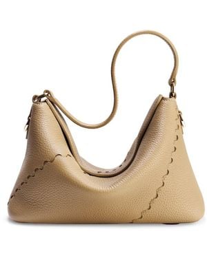 Orange Cube Vina Shoulder Bag - White