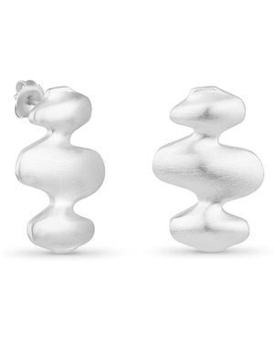 Joidart Small-Plated Earrings Sinuara - Metallic