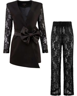 Tia Dorraine Glowing In The Dark Suit - Black