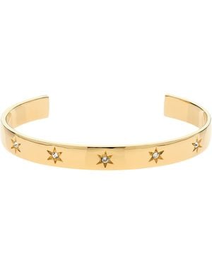 Emma Holland Jewellery Crystal Star Cuff - Metallic