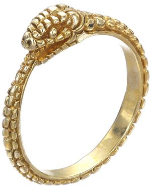 Zoe & Morgan Eternity Snake Ring - Metallic