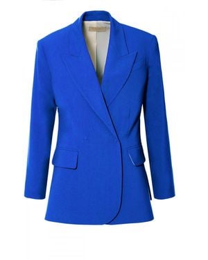 AGGI by HALEWSKI Ramona Classic Blazer - Blue