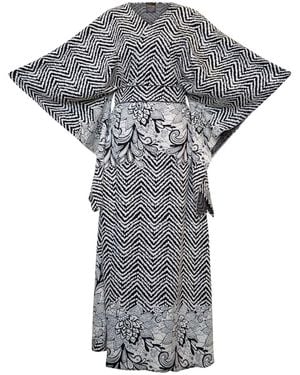 Byvinnik Bohémienne Kimono Robe - Gray