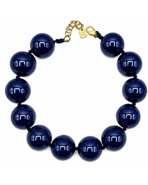 Michael Nash Jewelry Lucy Gumball Necklace - Blue