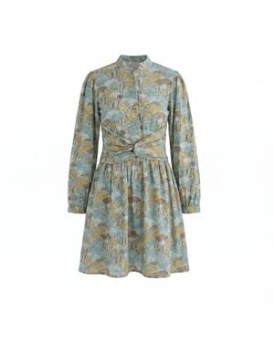 Maison Qala Honeyflower Dress - Green