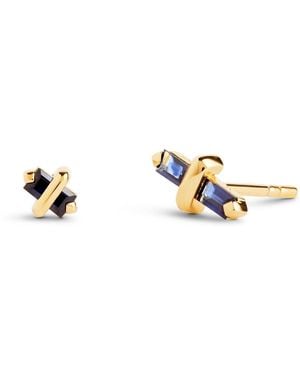 Kasun Candy Kiss Earrings - Metallic