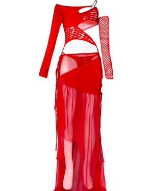 Paloma Lira Dress - Red