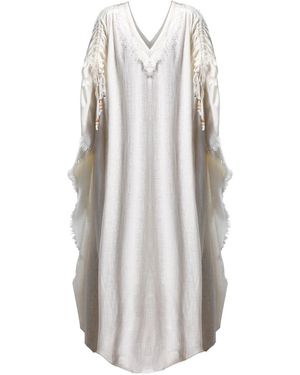Zhenabia Boho Kaftan Summer Dress - Grey