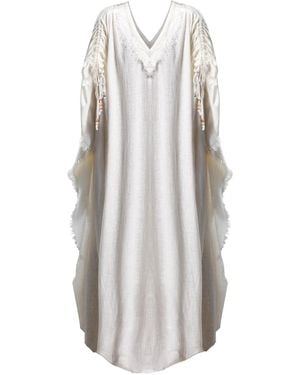 Zhenabia Boho Kaftan Summer Dress - Gray