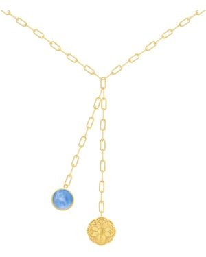 Marcia Moran Calla Necklace - Metallic