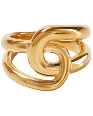 Tami&Tami Leclat P Knot Ring - Metallic