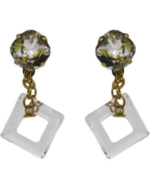 Vickisarge Salvador Stud Earrings - Black