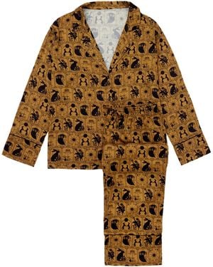 Fable England Tarot Tales Pyjamas - Brown