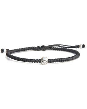 Harbour Uk The Protector Evil Eye Bracelet - Black