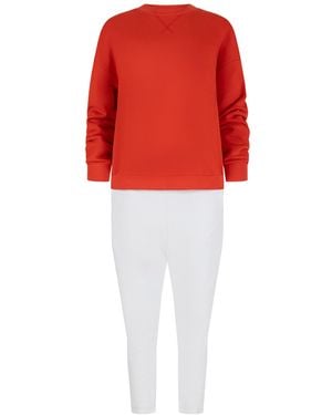 Clothes by Locker Room Oversized Sweatshirt & Jogger Set - Red