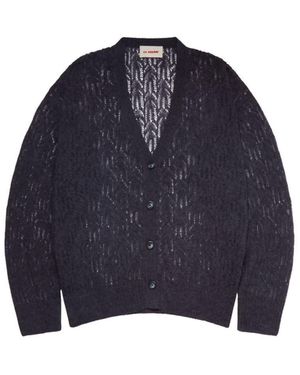 La Granni Aranita V Neck Cardigan - Blue
