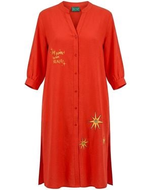 King Naked The Room Dress - Red