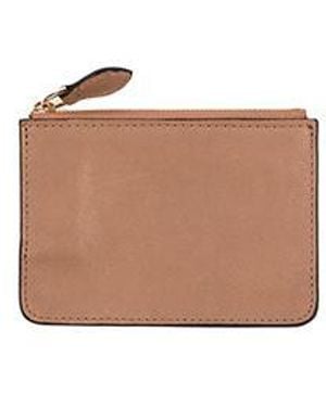 SJW BAGS LONDON Ivy Mini Leather Wallet - Brown