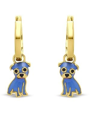 Cloud Haven Pit Bull Hoops - Metallic