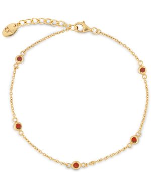 Beyjou Mini Gem Chain Bracelet - Metallic