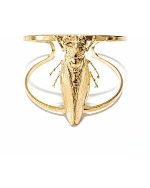 Volgara Bijoux Cicada Cuff - Metallic