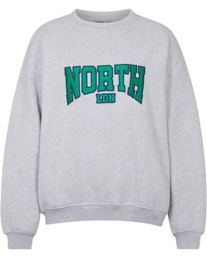 Hoops + Chains LDN North Ldn Sweatshirt - Gray